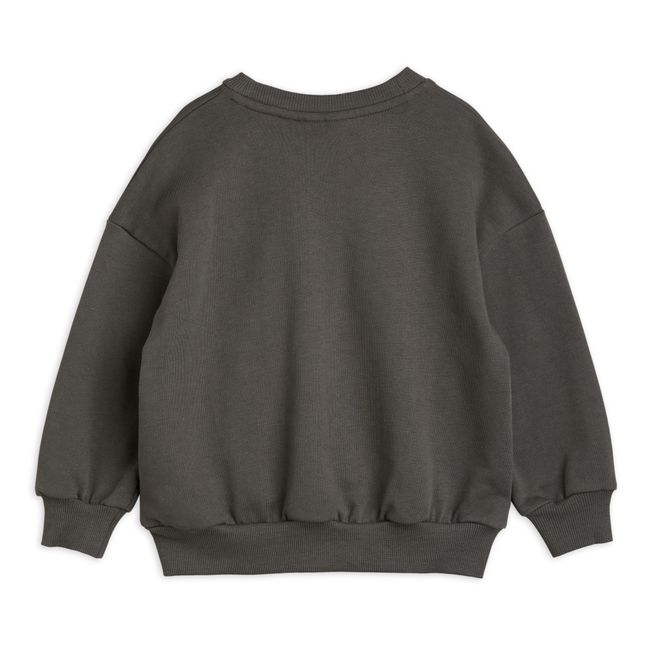 Nessie Organic Cotton Sweatshirt | Schwarz