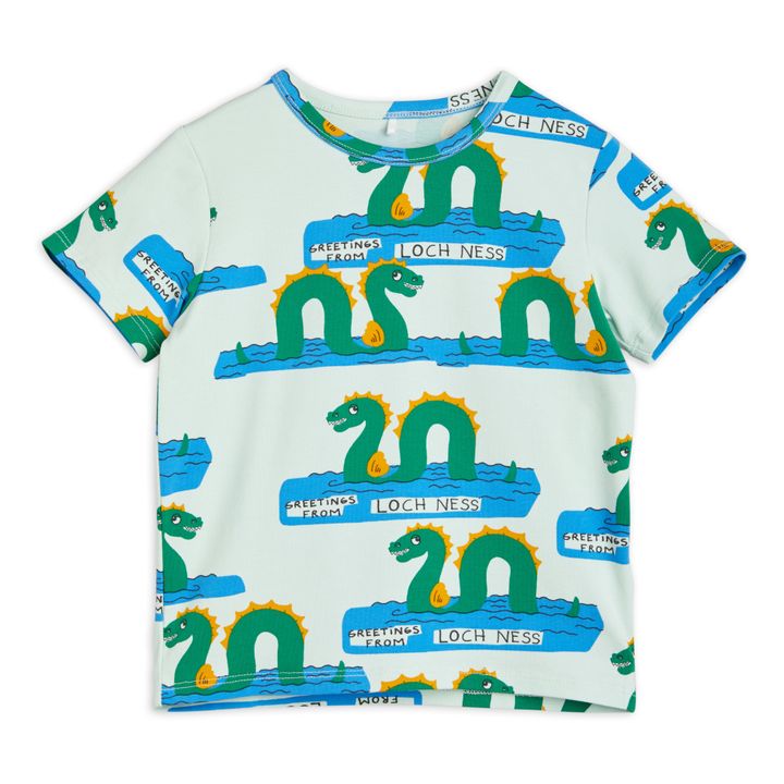 T-Shirt Coton Bio Loch Ness | Vert d'eau- Image produit n°0