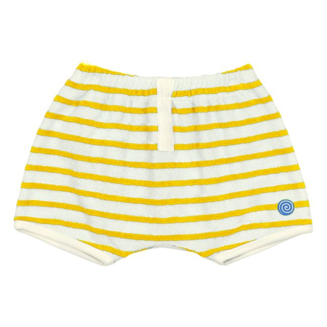 Puck Terry Shorts | Yellow