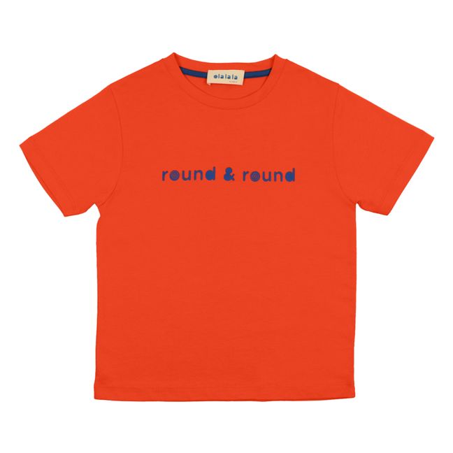 Camiseta Round & Round | Rojo