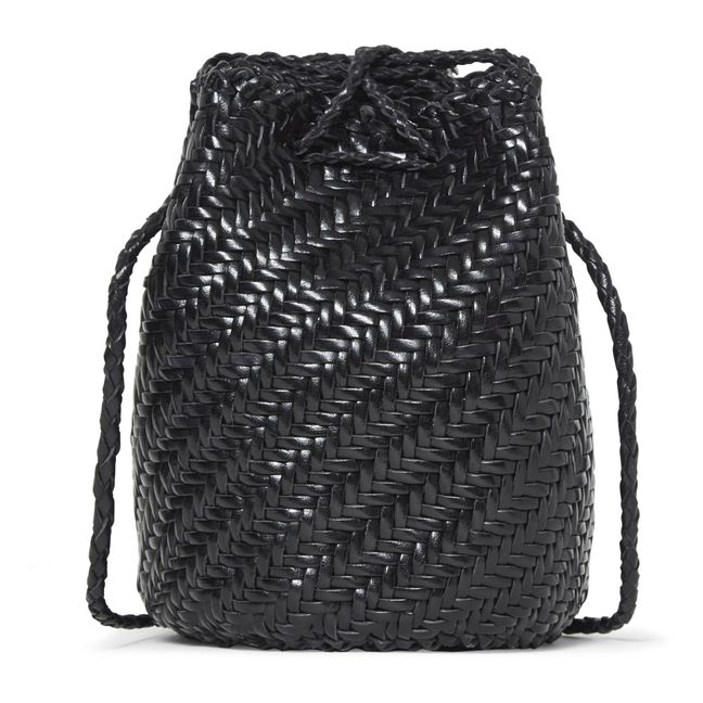 Double Jump Pompom Bag | Black