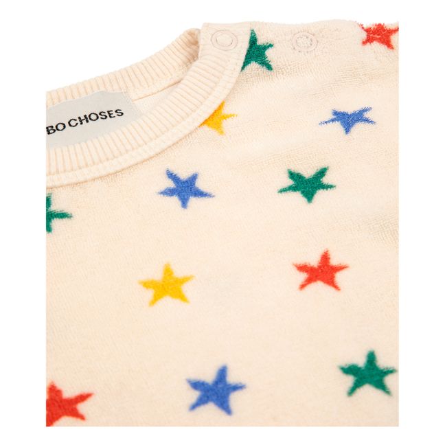 Stars Baby Cotton Terry Sweatshirt | Seidenfarben