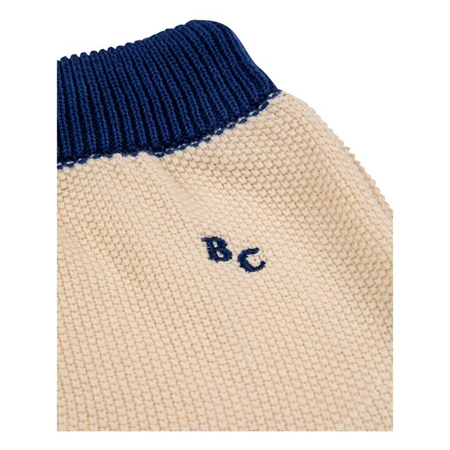 Bi-Colour Knit Bloomer | Ecru