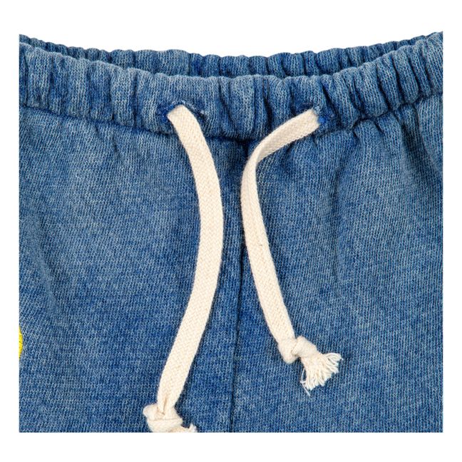 Organic Cotton Fleece Shorts | Azul