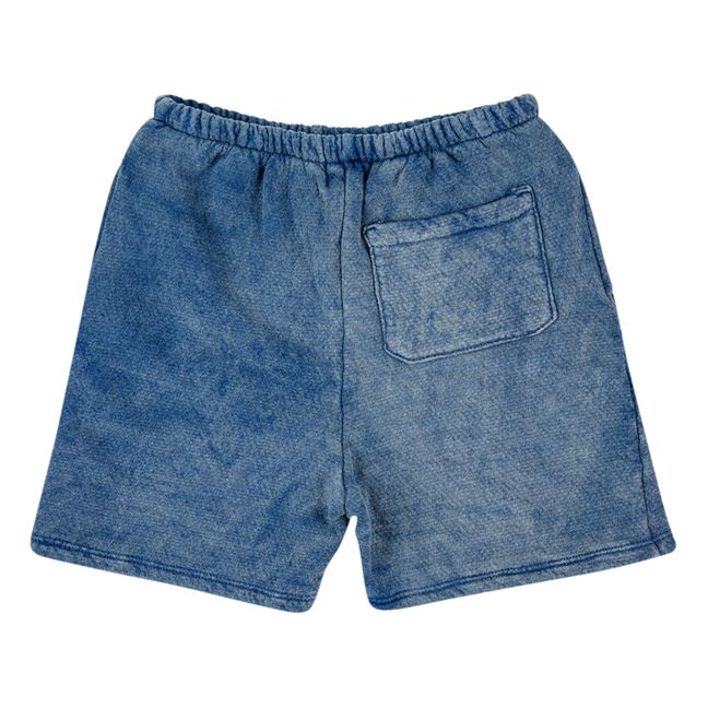 Organic Cotton Fleece Shorts | Azul