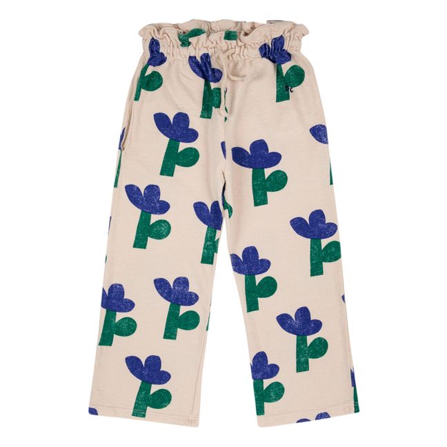 Organic Cotton Flower Print Trousers | Crudo