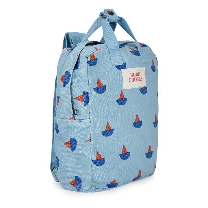 Boats Backpack | Azul Cielo- Imagen del producto n°1