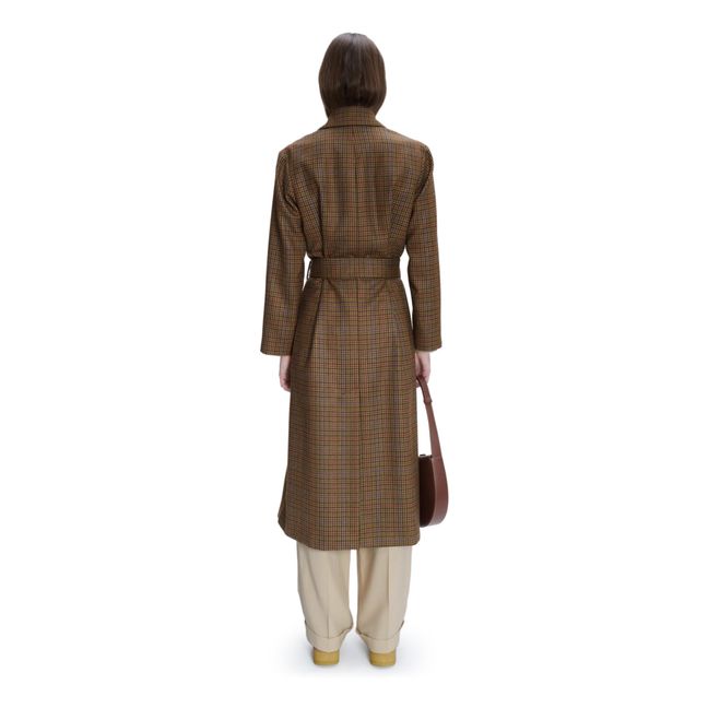 Anja Woollen Coat | Marrón