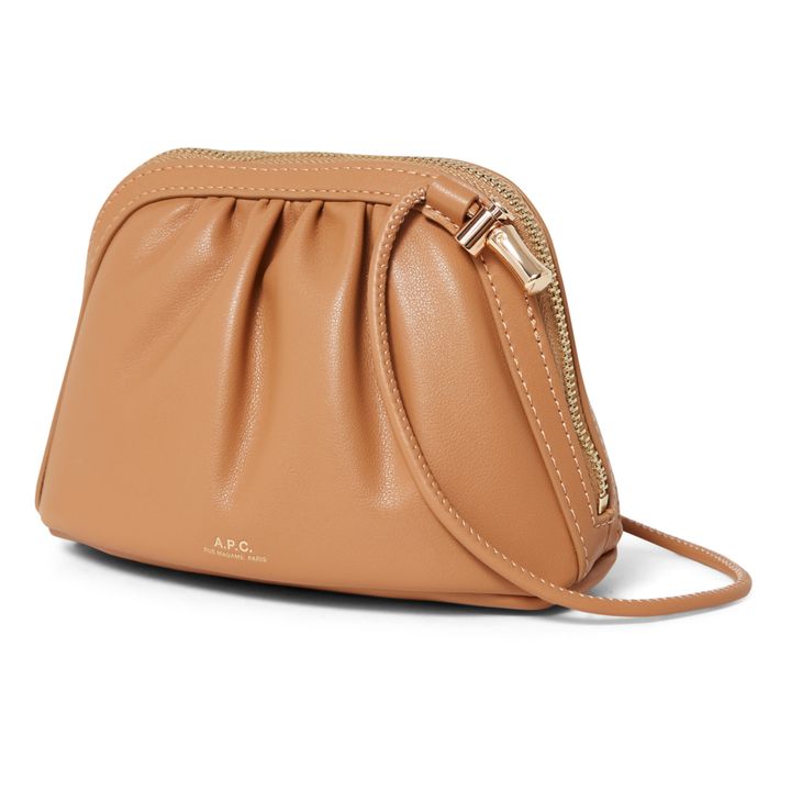 Ninon Small Smooth Leather Purse | Caramelo- Imagen del producto n°2