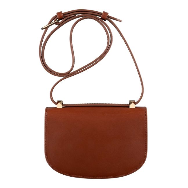 Genève Mini Smooth Leather Bag | Hazel