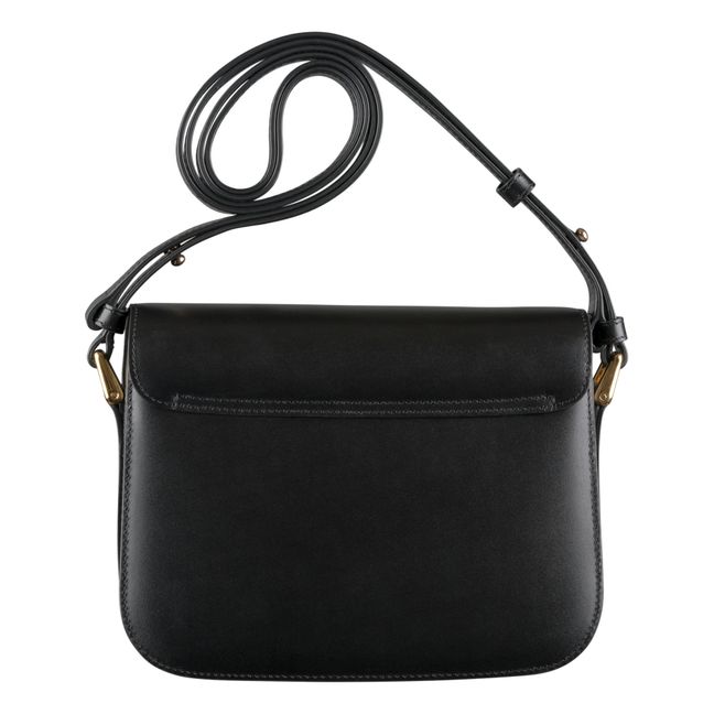 Borsa Grace Small in pelle liscia | Nero