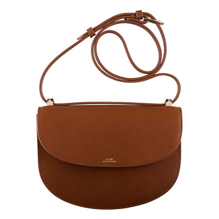 Borsa Genève in pelle liscia | Nocciola- Immagine del prodotto n°0