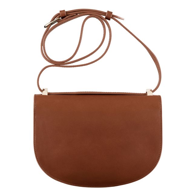 Borsa Genève in pelle liscia | Nocciola