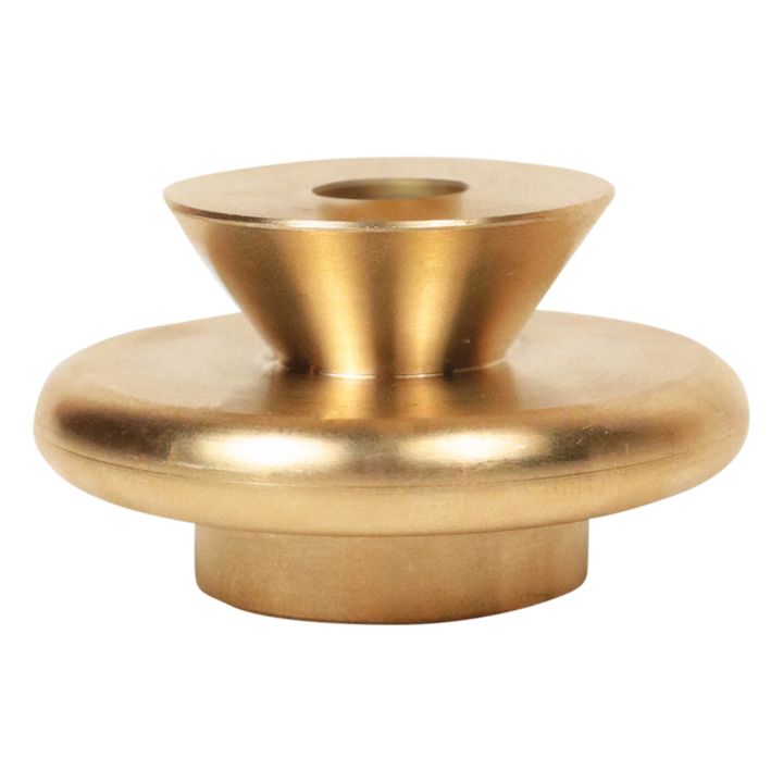 Brass Candleholder - XS | Dorato- Immagine del prodotto n°0