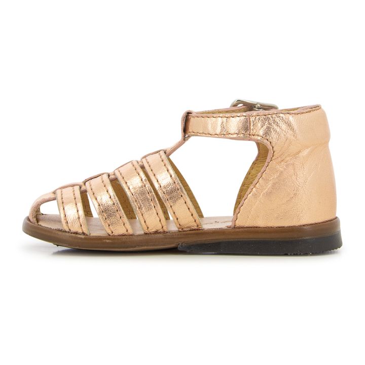 Zeus Gorgo Sandals | Copper red- Product image n°3