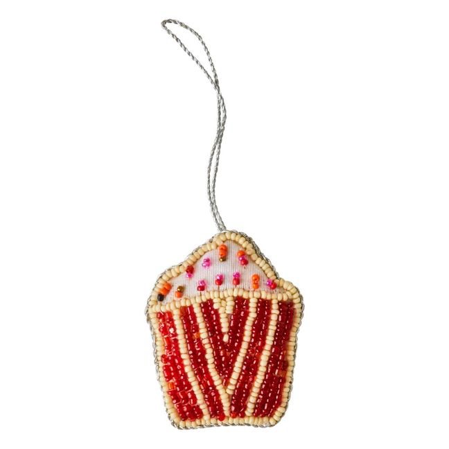 Beaded Christmas Decorations - Set of 5