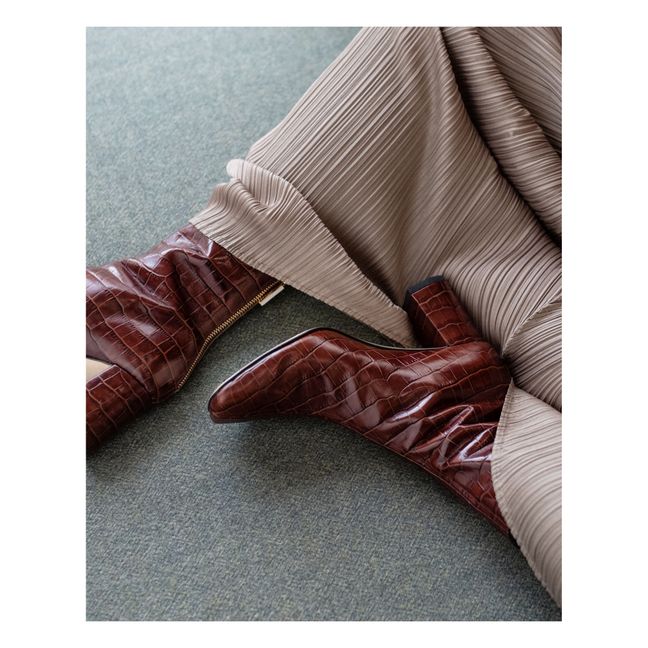 Boots Cube | Marron
