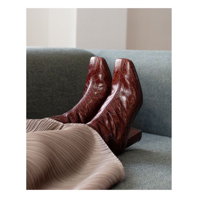 Boots Cube | Marron
