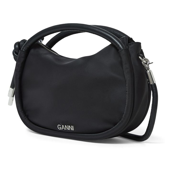 Ganni KNOT MINI BAG - Black