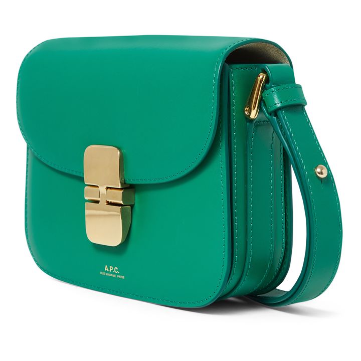 Grace Mini Smooth Leather Bag | Green- Product image n°3