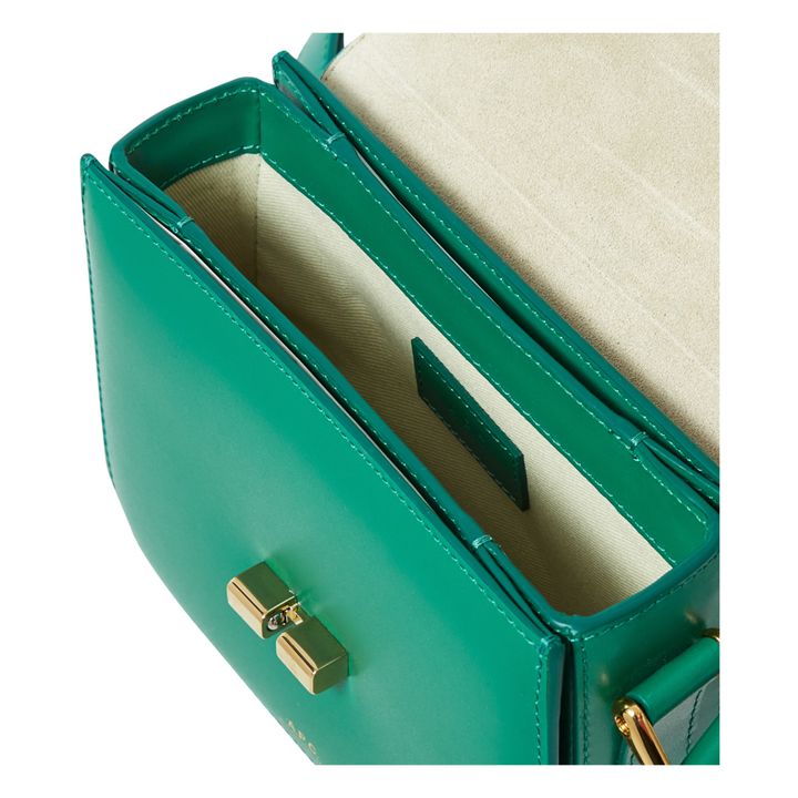 Grace Mini Smooth Leather Bag | Green- Product image n°4