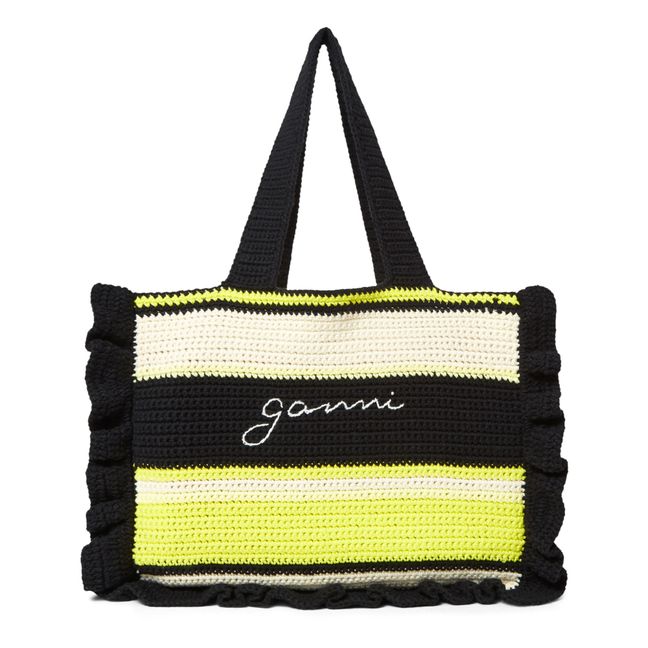 Häkeltasche aus Bio-Baumwolle | Gelb