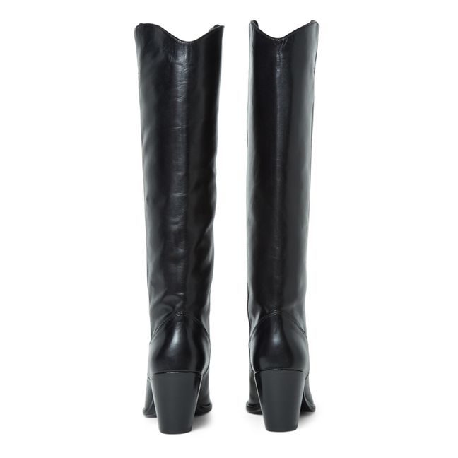 Jack Leather Boots | Black