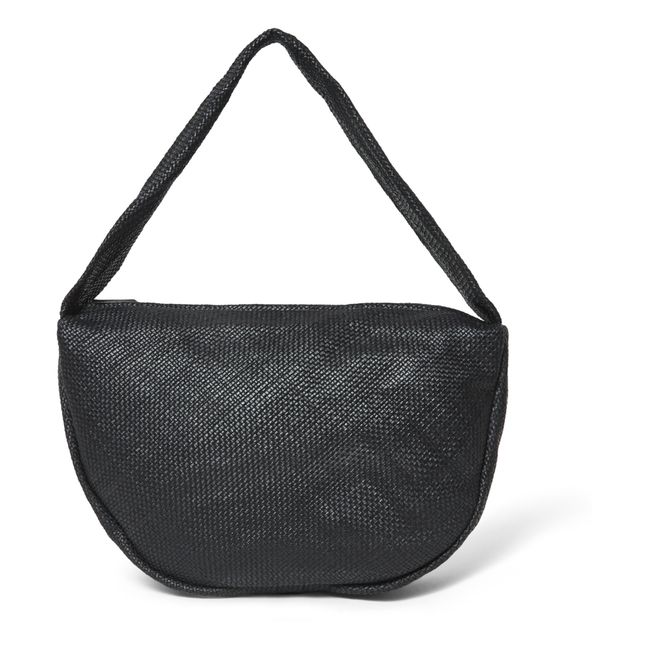Borsa Large Intrecciata | Nero