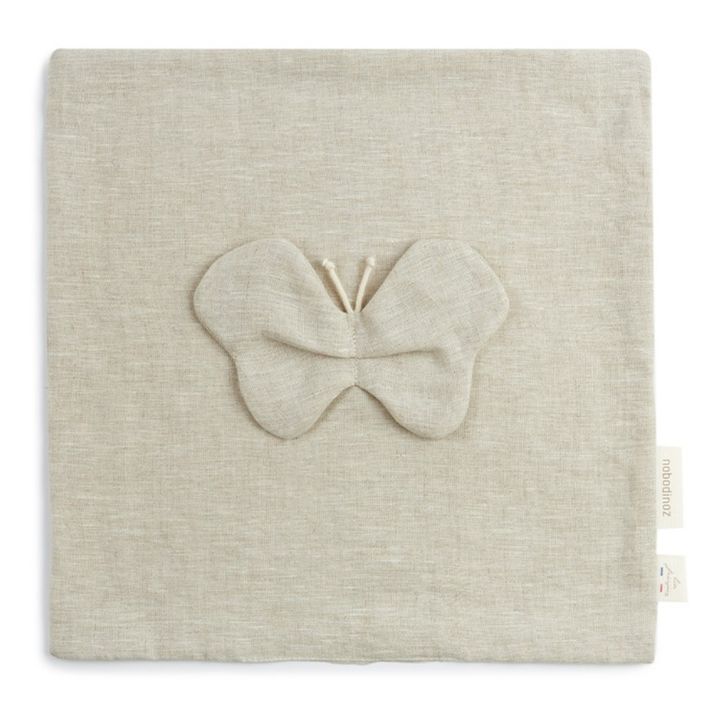 Butterfly Soft Toy - French Linen | Oatmeal- Product image n°1