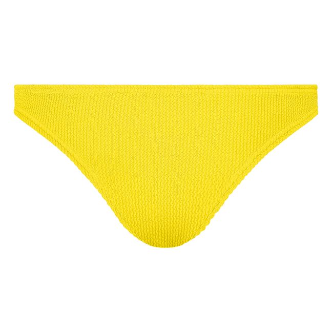 Crinkle Bikini Bottoms | Yellow