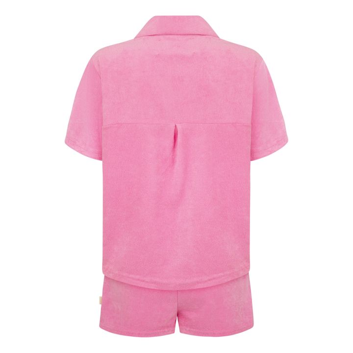 Terry Shirt & Shorts Set | Rosa- Imagen del producto n°4