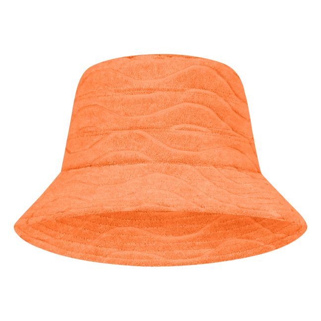 Bucket Hat Terry Wave | Orange