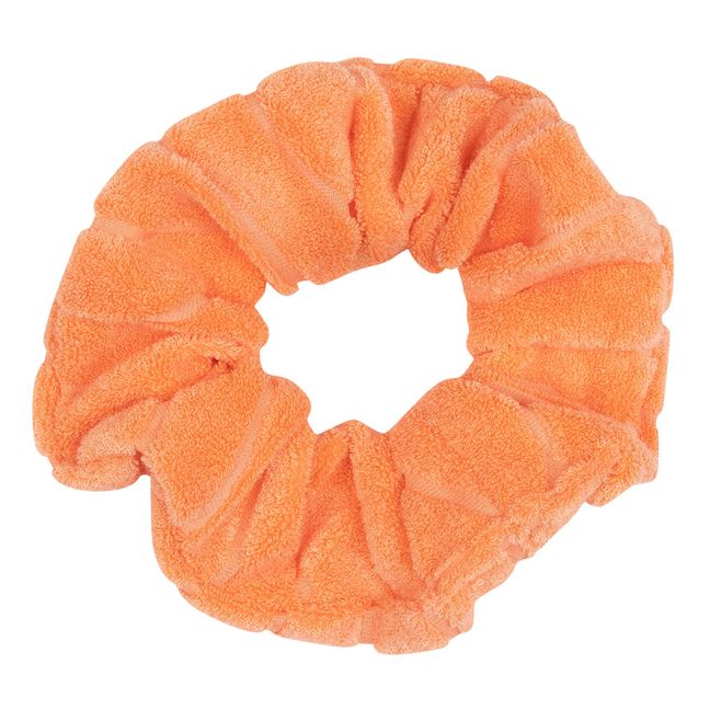 Terry Wave Scrunchie | Orange