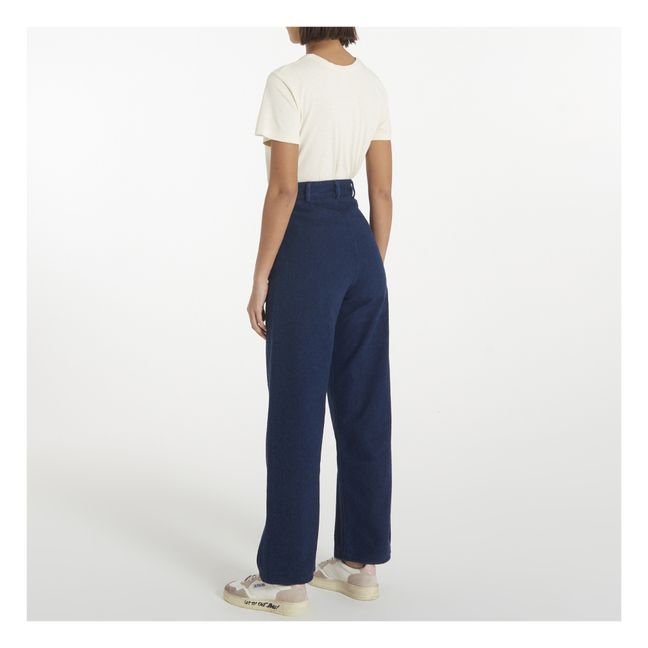 Navalo Recycled Cotton Jeans | Blau