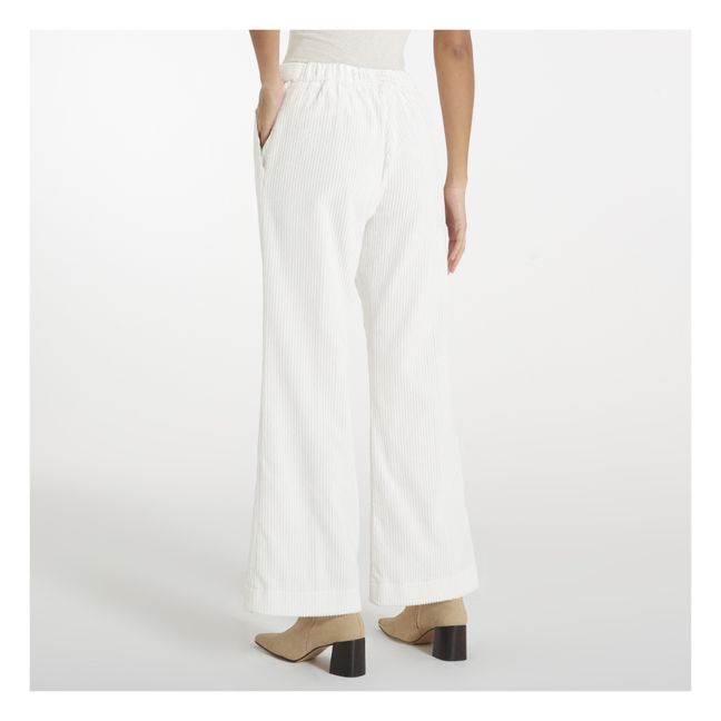 Flared Corduroy Trousers  | Blanco