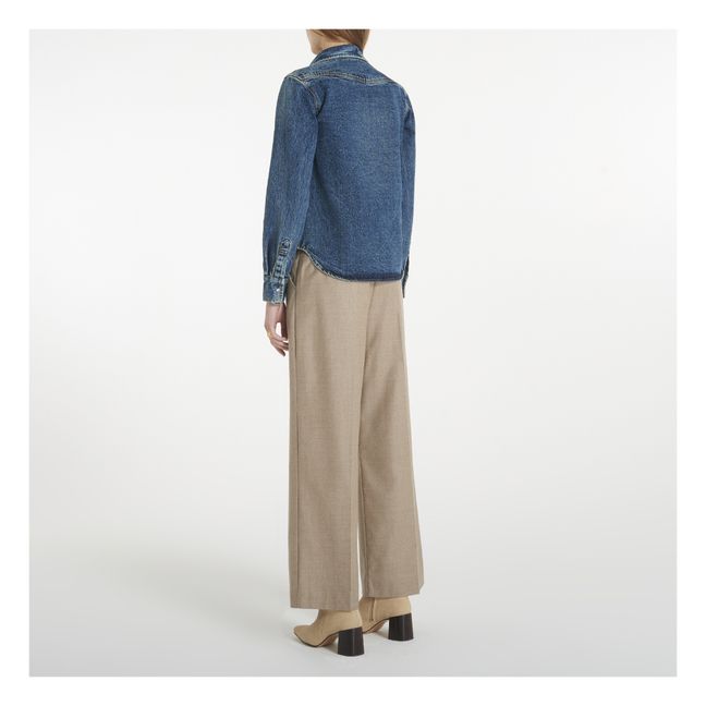 Sur-chemise Boots Denim | Bleu