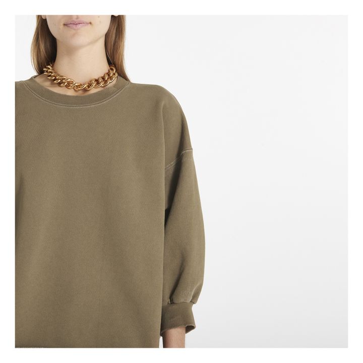 Sweat Fond | Olive green- Product image n°3