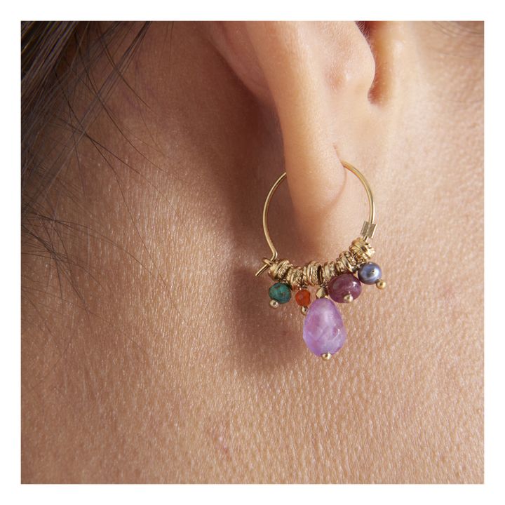Iva Earrings | Dorado- Imagen del producto n°2