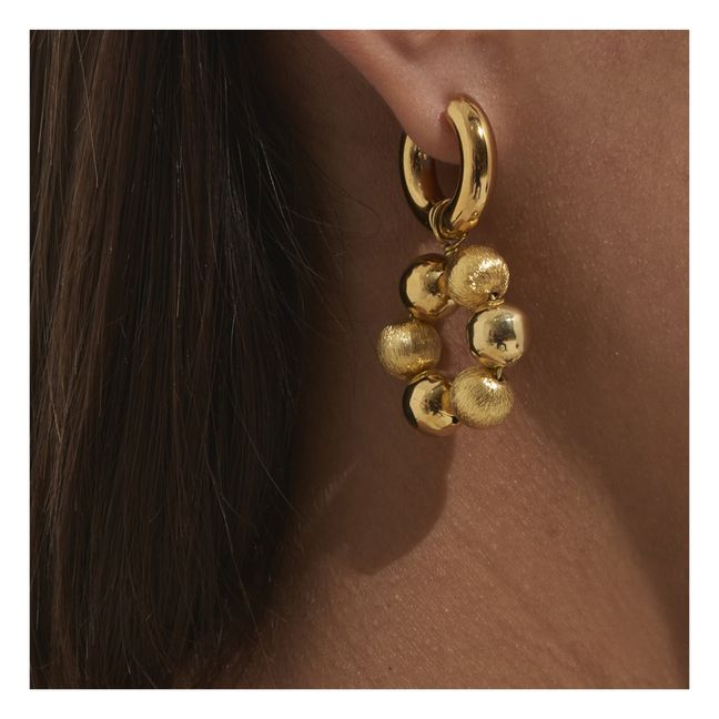 Ball Earrings | Dorado
