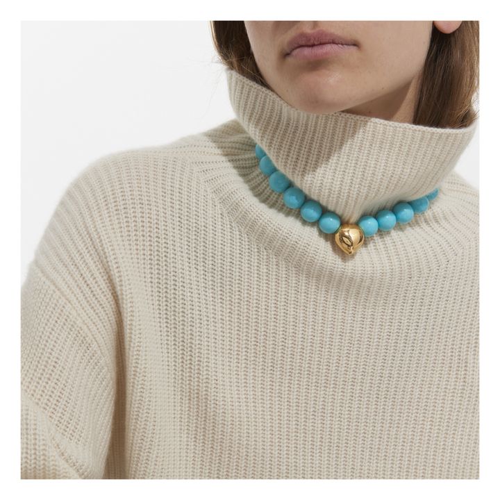 Pearl Necklace | Blue- Product image n°1