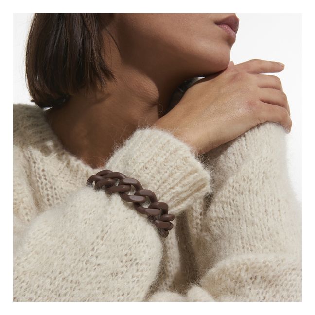 Flat Chain Bracelet | Marrone