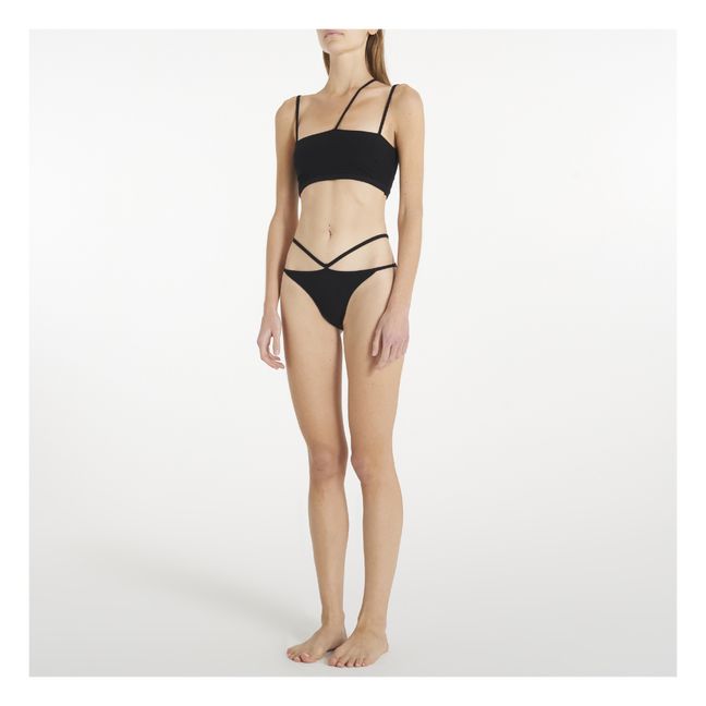 Bragas de canalé Nida Algodón orgánico | Negro