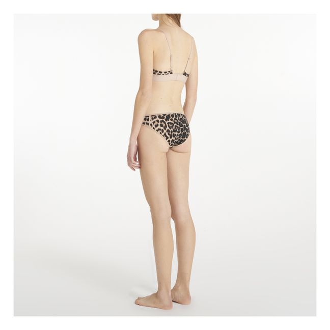 Soutien-Gorge Triangle Bamboo Lyocell | Léopard