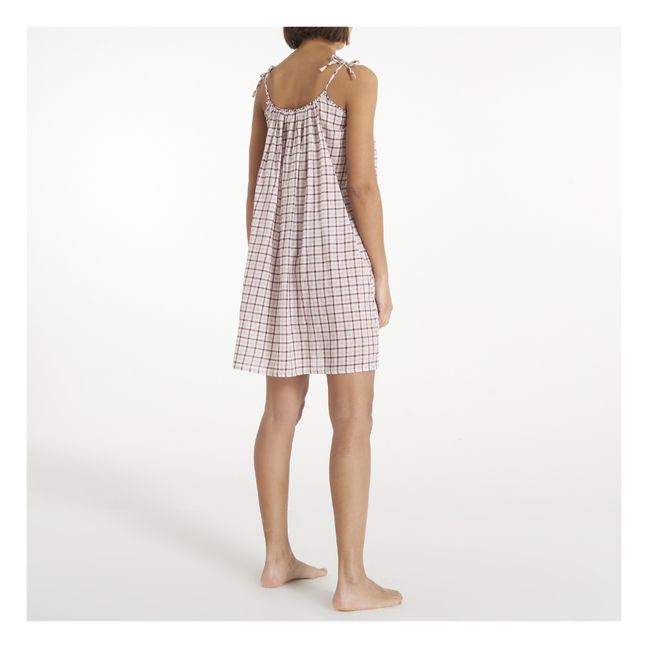 Pyjama kariert Garbin | Seidenfarben