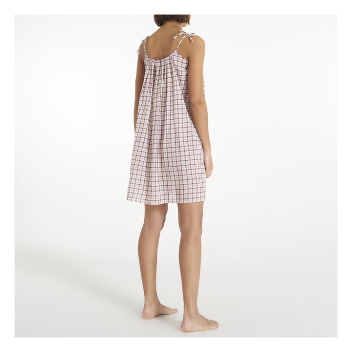 Garbin Checked Nightgown | Crudo- Imagen del producto n°2
