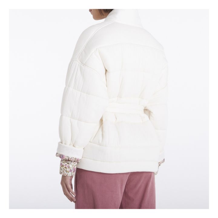 Kayd Quilted Jacket | Avorio- Immagine del prodotto n°4