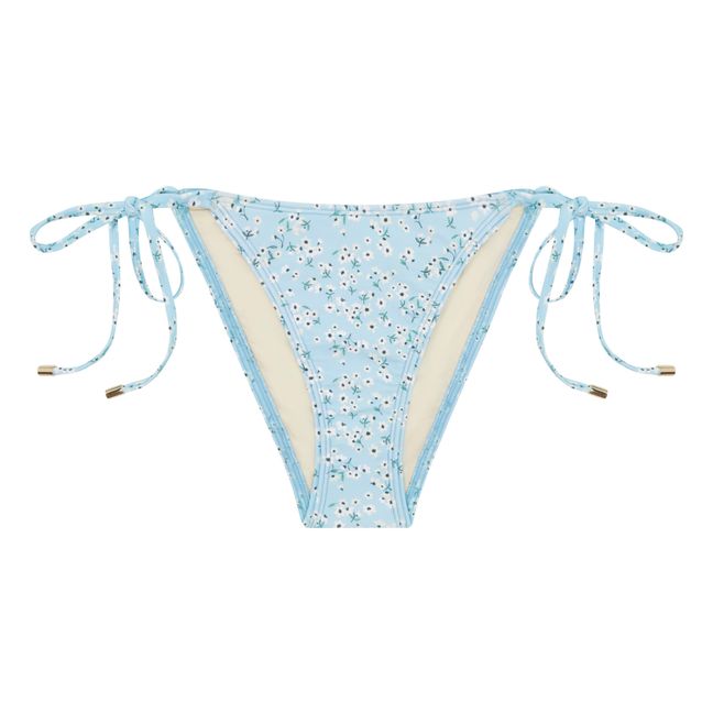 Paper Daisy Tie-Up Bikini Bottoms | Azul