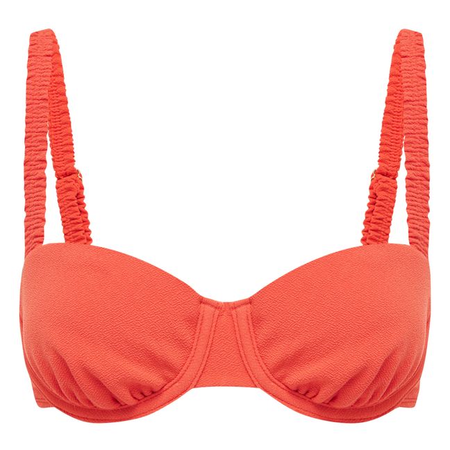 Haut de Maillot Holiday | Corail