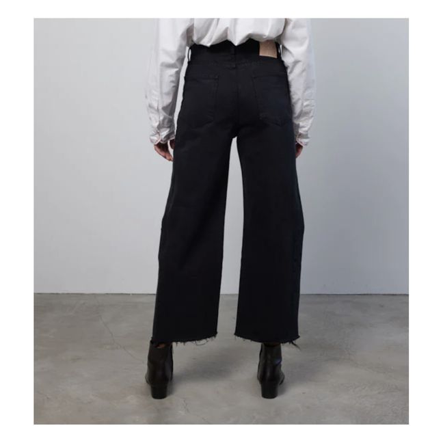 Jean Taille Haute Lasso | Black Rinse