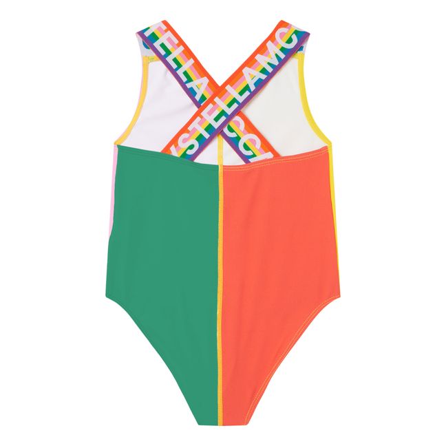 Maillot de Bain 1 Pièce Bicolore | Rose